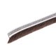 thumbnail image 4 of Tira de sellado de puerta de fieltro adhesivo Uxcell Brush Weather Stripping, barrera de puerta marrón 9mmx9mm, 4 of 5