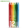thumbnail image 1 of KACO 12 colores arco iris muestra colorida pluma 0.5 mm relleno escribir longitud 400 m Abanopi Pluma de escritura, 1 of 5