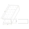 thumbnail image 6 of HEVIRGO 1Pc Acrylic Lollipop Holder Rectangle Shape Double Layer Acrylic Acrylic Cake Pop Stand Display Lollipop Stand for Wedding, 6 of 8