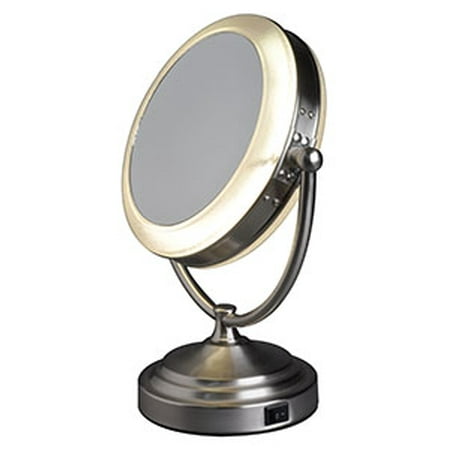 Rialto Daylight Illuminated Cosmetic - Rialto Lighted Makeup Mirror Rialto Daylight Illuminated Cosmetic - Rialto Lighted Makeup Mirror
