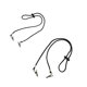 thumbnail image 2 of 5pcs Servilletas de papel Cordón Clip Comida Babero Toalla Toallas Cadena Cordón flexible Servilletero ajustable para adultos (Negro), 2 of 8