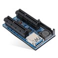 thumbnail image 5 of Extensor PCI-E Riser 1X a 4X Tarjeta adaptadora PCI E USB3.0 Riser GPU para ETH BTC,30CM, 5 of 5