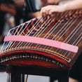 thumbnail image 4 of BELOVING Guzheng Mute Belt with Light Easy Installation Stringed Instrument Accessory Pink, 4 of 7