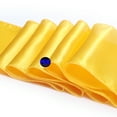 thumbnail image 4 of MDS Pack of 25 Satin Chair Sashes Bow Sash for Wedding and Events Decor -Yellow Gold, 4 of 8