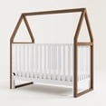 thumbnail image 3 of Storkcraft Orchard 5-in-1 Convertible Baby Crib, White/Hazelnut, 3 of 10