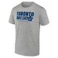 thumbnail image 2 of Men's Heathered Gray Toronto Maple Leafs Jet Speed T-Shirt, 2 of 4