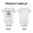 thumbnail image 3 of Not Only Am I Perfect, I'm Slovenian Too! Baby Clothes For Boy Girl (White, 0-3 Months), 3 of 5