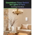 thumbnail image 3 of Countdown Timer Switch BN-LINK for Bathroom Fans & Lights, 3 of 9