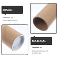 thumbnail image 4 of 5pcs Postal Tubes Practical Poster Tube Cardboard Tubes Postal Tubes for Poster, 4 of 7