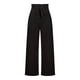 thumbnail image 3 of Pantalones Palazzo de Pierna para Mujer, con Cinturón, Cintura Alta, Informales, Holgados, Largos y con Bolsillos. Negro L, 3 of 8