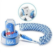 Anti Lost Wrist Link,Toddles Safety Wrist Leash,Anti Lost Rope Walking Harness with Key Lock,Parent-Child (Blue/6.56 ft)
