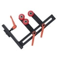 thumbnail image 1 of Lathe Center Frame, Cast Iron Lathe Steady Rest Height Adjustable  For Woodworking, 1 of 8