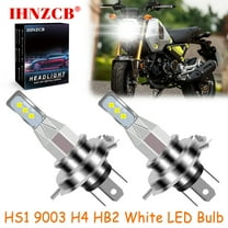 IHNZCB for Honda Grom 125 2014-2015 2X HS1 9003 H4 HB2 LED Headlights Bulb 55W White LXB,Motorcycle Light,Y40