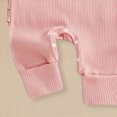thumbnail image 6 of CAUYDY Boy Pajamas for Infant Preemie Long Sleeved Clothes for Girl Newborn Jumpsuit 6 9 12 18 Months Fall Winter Baby One-Pieces Sizes 3-6 Months,Light Pink, 6 of 7
