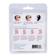 VGEBY Bunion Corrector Toe Separator, 1 Pair Silicone Gel Toes Cushion Pad Forefoot Pads Bunion Protector Toe Separator Pain Relief, Big Toe Joint Hammer Treat Pain in Hallux Valgus Tailors