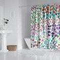 thumbnail image 2 of Pioneer Flower Floral Print Pattern Shower Curtain 84"x72" ,Bathroom Decorative Shower Curtains Set with 12 Hooks,Modern Waterproof Washable Shower Curtain, 2 of 6