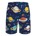 thumbnail image 6 of Naloa Planets and Stars Men's Beach Shorts, Surfing shorts, Swim trunks, Quick Dry Swim Trunks for Surfing Beach Fun - Small, 6 of 9