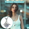 thumbnail image 1 of Collar para mujer, joyería para mujer, joyería para mujer, cadena de clavícula de moda, collar con colgante con forma humana, regalo de San Valentín, collares para mujer, 1 of 5