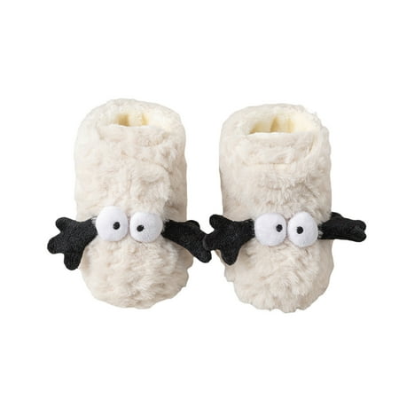 

ESASSALYY Baby Winter Shoes Cartoon Soft Sole First Walking Shoes Toddler Shoes