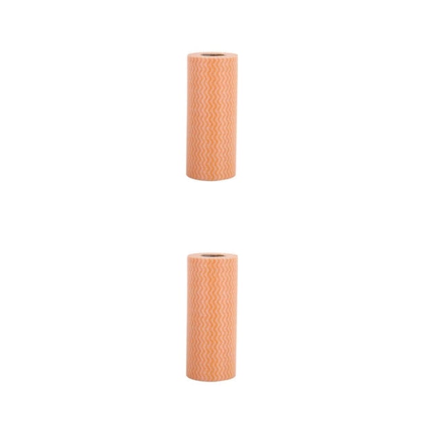 Naiovety Platos de tela para lavar platos de un solo Toalla de limpieza de ollas de fregadero Paños de tela Trapos de tela no tejida Accesorios Amarillo 2Conjunto