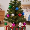 thumbnail image 5 of 24pcs Mini Christmas Balls Ornaments, Christmas Ball Set, Shatterproof Christmas Hanging Balls for Xmas Tree, Holiday, Wedding, Mardi Gras Party, 5 of 7