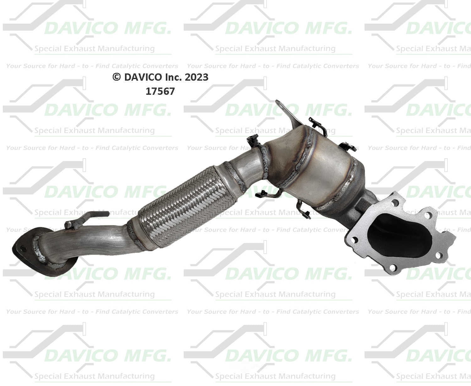 Davico Mfg 17567 Direct-Fit Catalytic Converter
