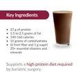 thumbnail image 6 of Bariatric Advantage High Protein Meal Replacement Drink Mix, Protein Powder Whey Isolate for Gastric Bypass and Sleeve Gastrectomy Patients, 27g Protein, Lactose Free - Chocolate - 28 Servings, 6 of 7