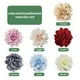 thumbnail image 4 of Centro de mesa de flores artificiales, mesa para el hogar, decoración floral, banquete de boda, tela de seda, flor falsa, azul cielo Methold HA6703-05B, 4 of 6
