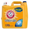(4 pack) ARM & HAMMER Clean Burst Liquid Laundry Detergent, 229.5 Fl Oz Bottle