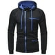 thumbnail image 1 of Sudadera con capucha y cremallera de manga larga para hombre, sudadera con capucha, Tops, abrigo de Color sólido, prendas de vestir Pompotops oipoqjl14889, 1 of 4