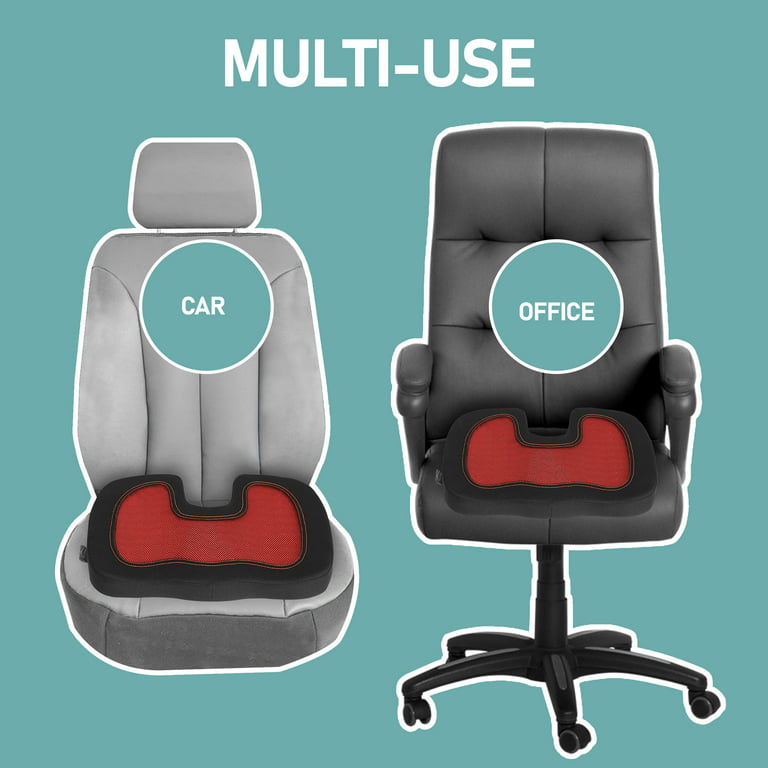 AUTOXBERT® Cooling Gel Seat Cushion Honeycomb Coccyx Car Chair