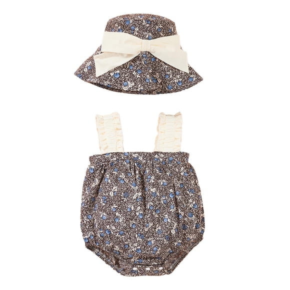 Pelele de princesa para niñas, adorable ropa con gorro, monos, ropa de bebé para jugar 18 a 24 meses