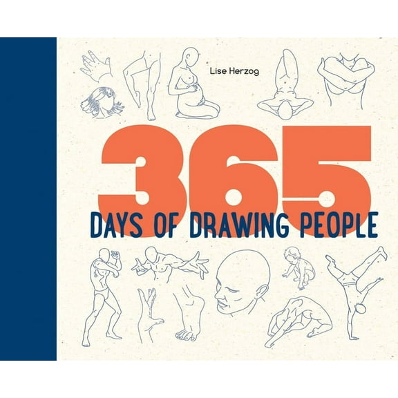 365 Days of Drawing People, (Hardcover)