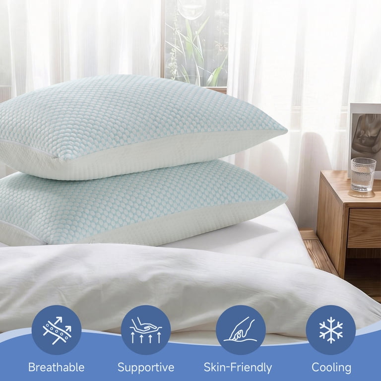 Z-HOM Cooling Memory Foam Pillow, Standard photo 7