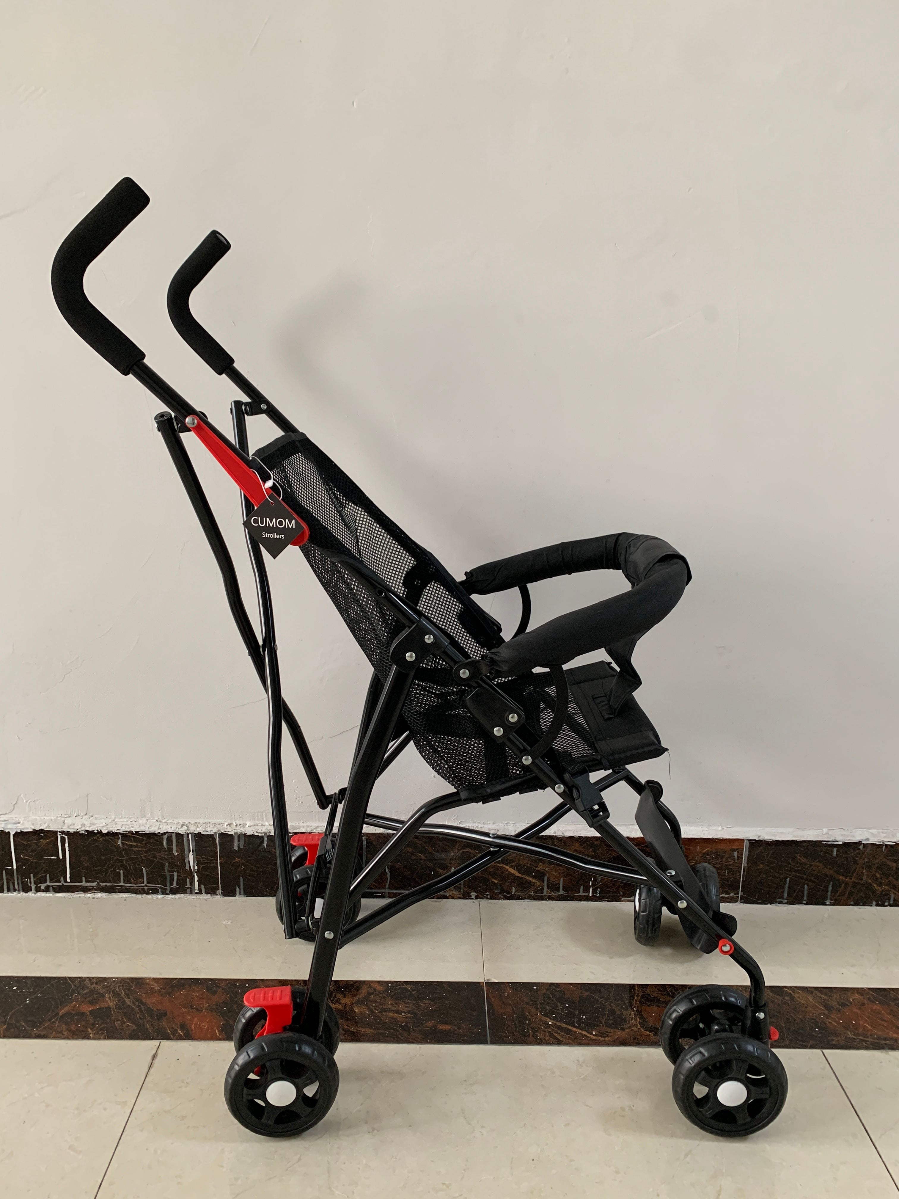 CUMOM Strollers Lightweight Baby Stroller with Mesh Seat, Compact Fold for Easy Travel