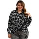 thumbnail image 1 of Blusa asimetrica talla extra, modelo 1965 (negro) negro 40 Roman Fashion Blusa extra 1965, 1 of 4