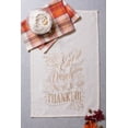 thumbnail image 2 of DII Cotton Assorted Check Fall Be Thankful Dishtowels in Multi-Color (Set of 2), 2 of 3