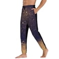 thumbnail image 3 of Kdxio Gold Black Glitter Pattern Joggers,Sweatpants for Men with Pockets-3X-Large, 3 of 5