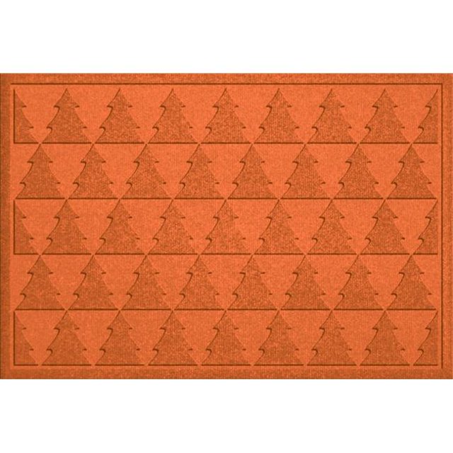 867670023 Water Guard Pine Trees Mat in Orange - 2 ft. x 3 ft.