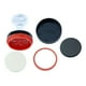 thumbnail image 3 of Sello de sellado vacío, sellos para huevos, suministros de herramientas de sellado escolar, manualidades de cocina DIY para granja, etiquetas Redondo 38mm Macarena Sello de sello, 3 of 8