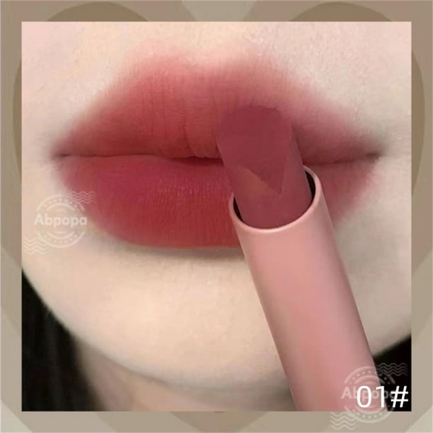 ABpopa HERORANGE Lápiz Labial Aterciopelado Mate Maquillaje De Labios De Larga Duración 2,5 G Gao Jinjia unisex