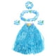 thumbnail image 1 of KAKOWELY 1 juego de accesorios para fiesta hawaiana, guirnalda de simulación, falda de paja para vacaciones en la playa, 1 of 4