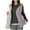 Purple, variant on Busydd Womens Winter Vest Solid Color Warm Fleece Vest Button Sleeveless Puffer Gilet Casual Lightweight Puffy Jackets Plus Size Outerwear with Pockets M-5XL