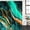 Green, variant on Dark Green Orange Marble Shower Curtain, Waterproof Shower Curtains for Bathroom, Modern Abstract Art Marbles Washable Fabric Bathtub Curtain Set Bath Decor with 12 Hooks Extra Long 72"x96"