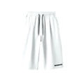 thumbnail image 4 of Men's Long Athletic Shorts 13'' Quick Dry Workout Running Capri Pants Loose Fit Lightweight Sports Gym Basketball Shorts with Pockets Gray, 4 of 6