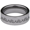 thumbnail image 4 of Angel Wings and Halo Tungsten Carbide Ring, 4 of 9