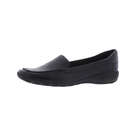 Easy Spirit Womens Abide 8 Leather Slip On Loafers