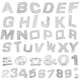 thumbnail image 4 of de 200 de y Números para Decoración de Autos, Variedad de Composición Libre, 4 of 9