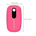 thumbnail image 2 of Shisuyan 1Set False Eyelash Dryer Makeup Aid Tool with Simple Shape for Women in Rosy, 2 of 9