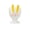 Yellow-YE-home supplies, variant on LEFTHIGH Home Easter Ceramic Ornament Bunny Egg Cup Yellow Pink Cute Display Collectible Sweets Holder Party Keepsake Seasonal Tabletop Gift Home Accent Decor